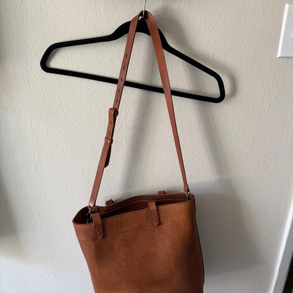 Madewell The zip-top transport bag brown Large size - Picture 12 of 13
